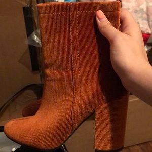Velvet Heel boots